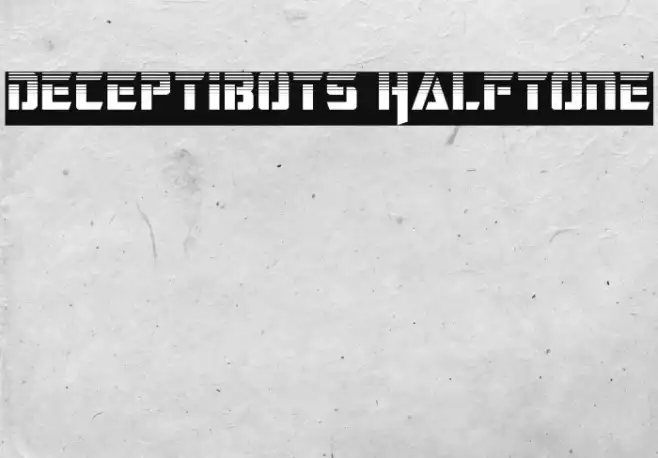 Deceptibots Halftone Example 1