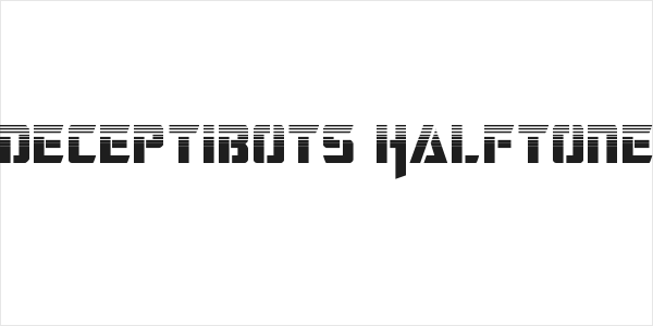 Deceptibots Halftone Logo