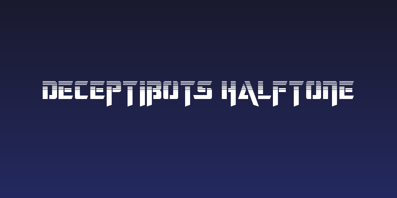 Deceptibots Halftone Social Header