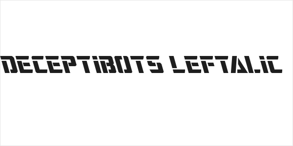 Deceptibots Leftalic Logo