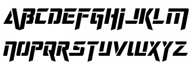 Deceptibots Semi-Italic Polices MAJUSCULES