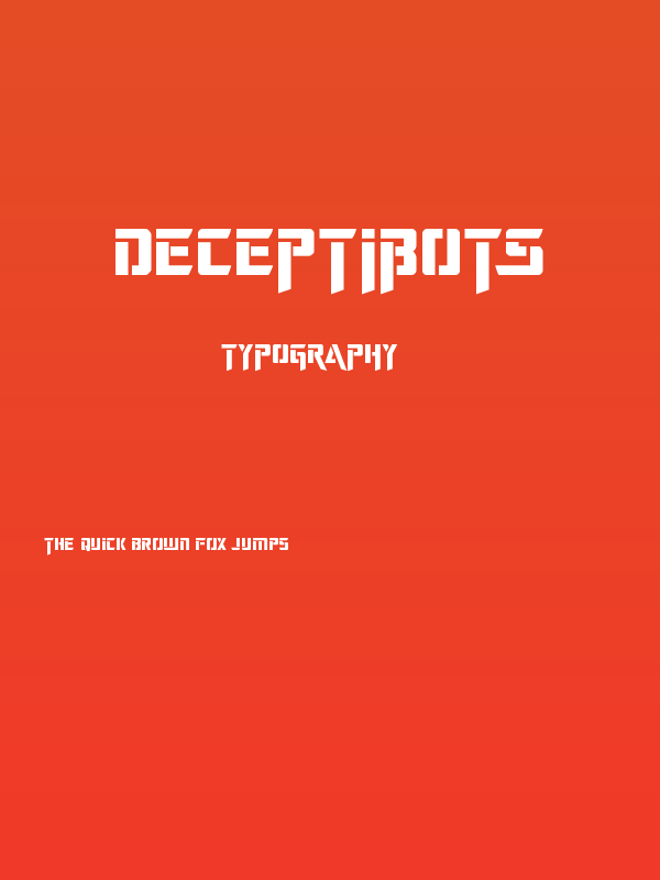 Deceptibots Poster