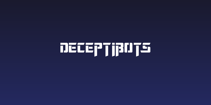 Deceptibots Social Header