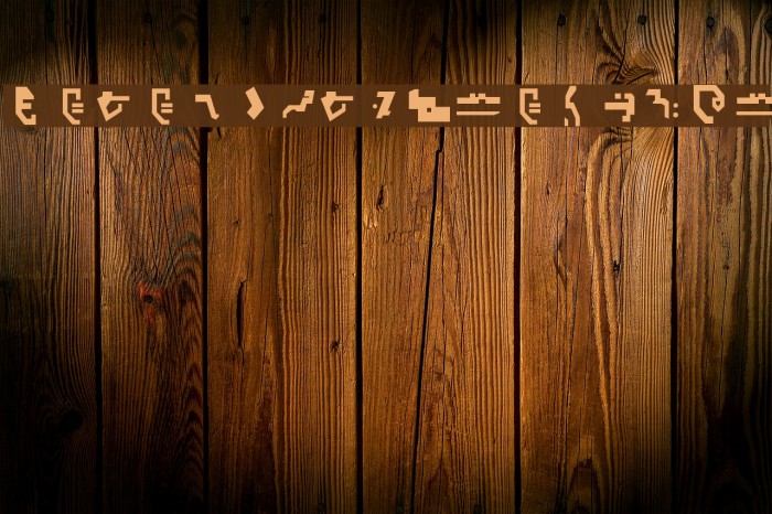 Decepticon Regular Font examples