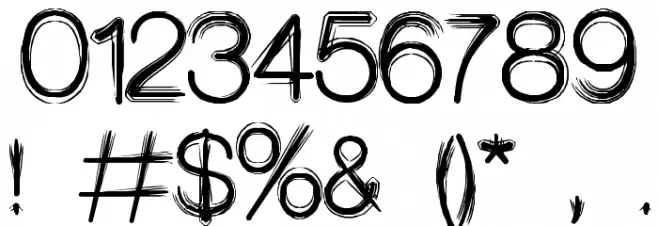 Decibel Font OTHER CHARS