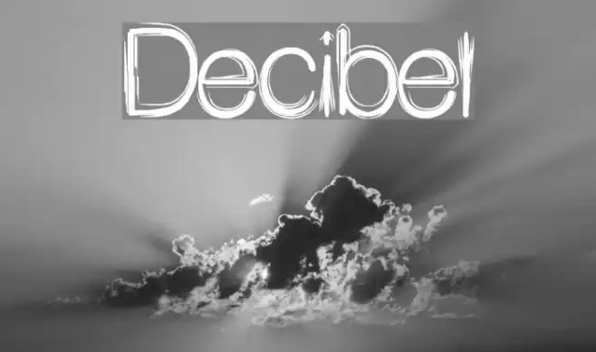 Decibel Font examples