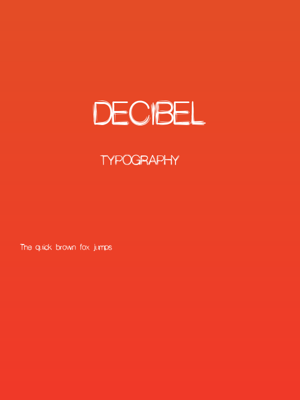 Decibel Poster