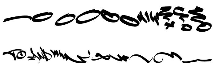 Decipher Symbols PERSONAL USE Regular Font LOWERCASE