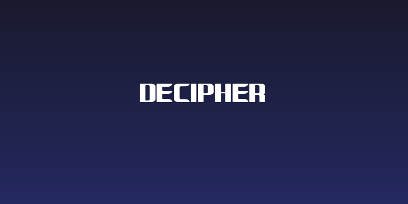 Decipher Social Header
