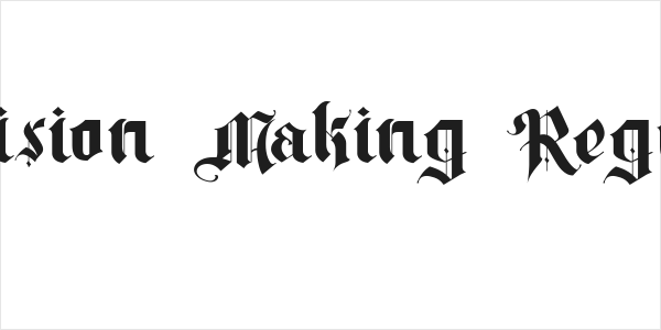 Decision Making Regular Logo