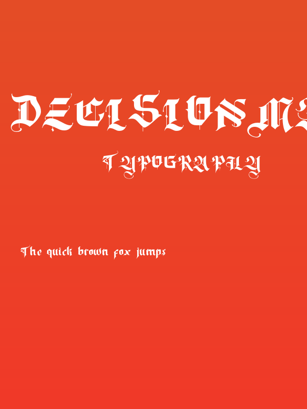 DecisionMaking-Regular Poster