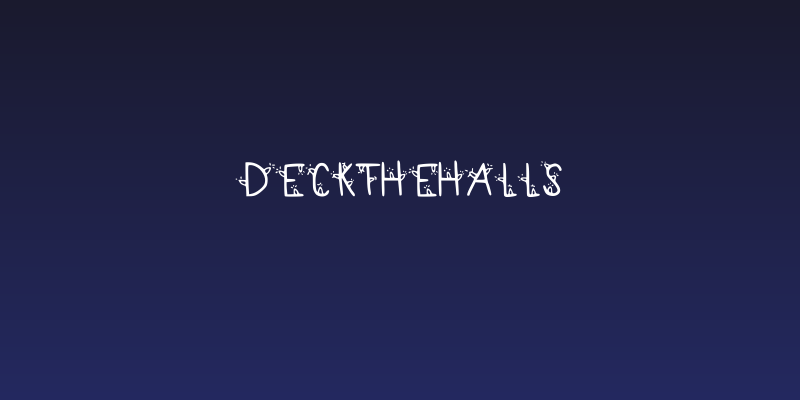 DeckTheHalls Social Header
