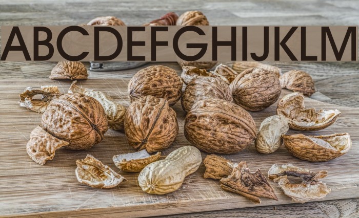 Decker-Bold फ़ॉन्ट examples