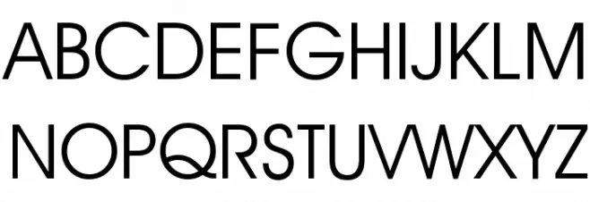Decker Шрифта ВЕРХНИЙ