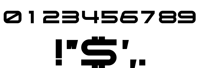 Declaration Bold Font OTHER CHARS