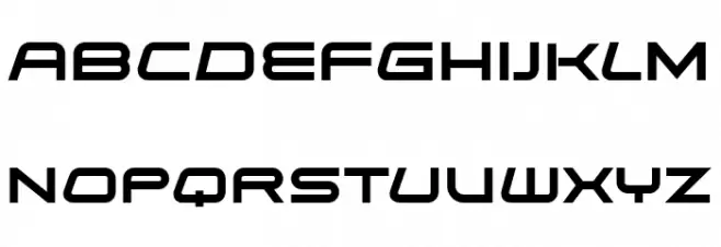 Declaration Bold Font Litere mari