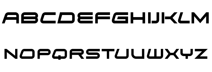 Declaration Bold Font LOWERCASE
