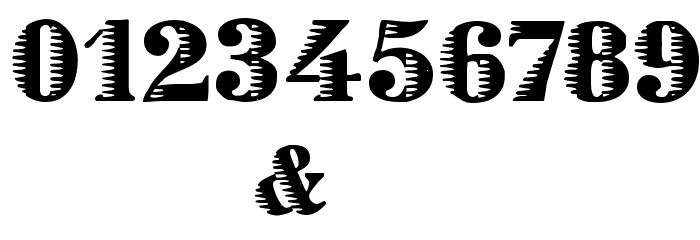 Declared Font OTHER CHARS