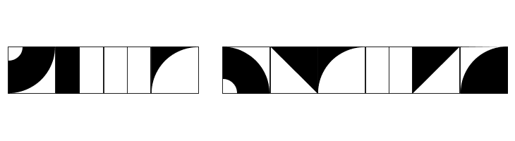 Deco Blocks Font