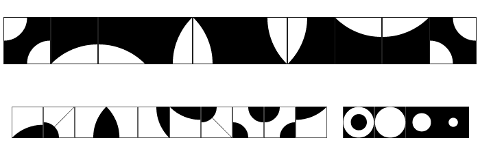 Deco Blocks Font OTHER CHARS