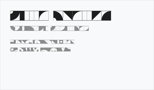 Deco Blocks Business Card