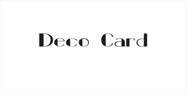 Deco Card Logo