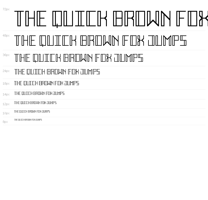 Deco Future Regular Waterfall