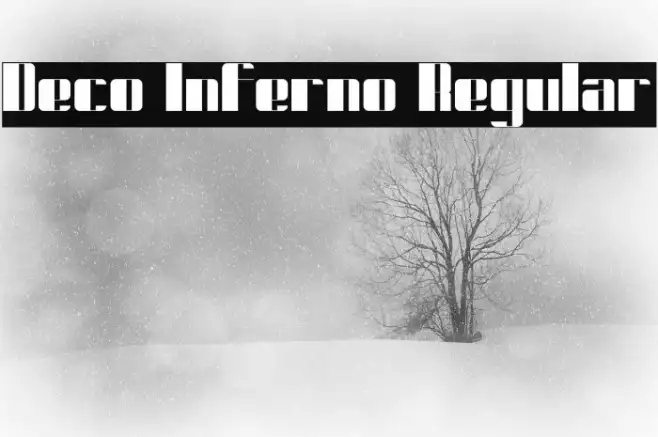 Deco Inferno Regular Example 2