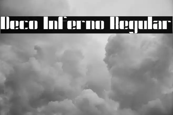 Deco Inferno Regular Example 3