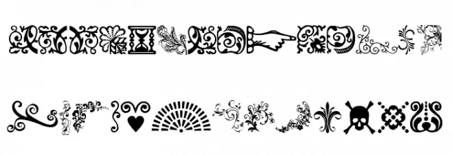 Deco Mix Schriftart Groß