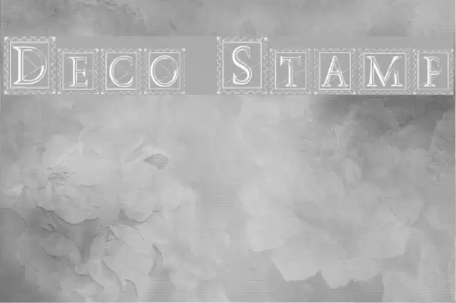 Deco Stamp Fuentes examples