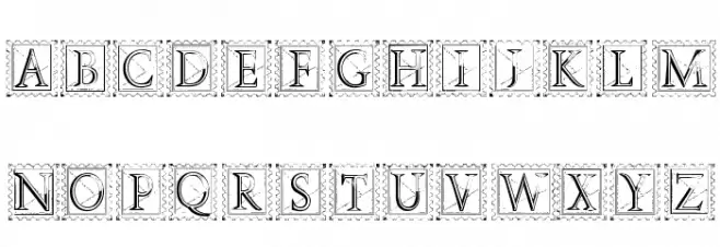 Deco Stamp Caratteri MINUSCOLO