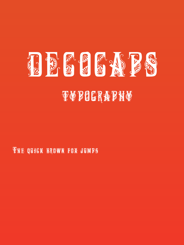 DecoCaps Poster
