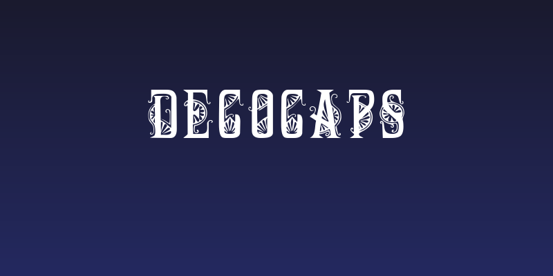 DecoCaps Social Header