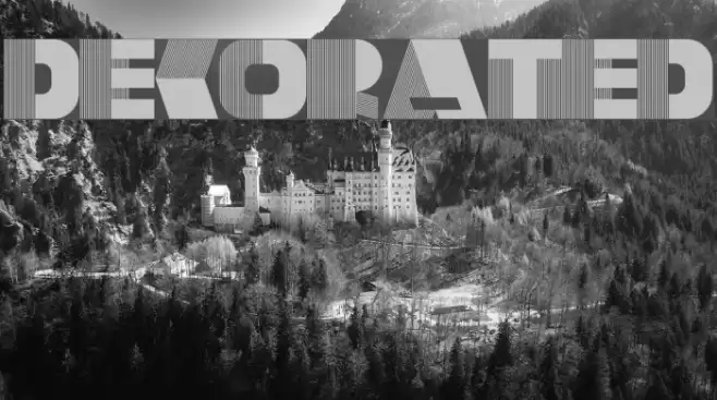 DecoRated Font examples