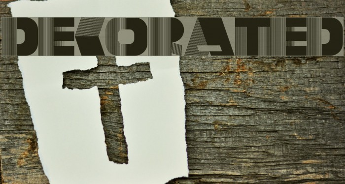 DecoRated Font examples