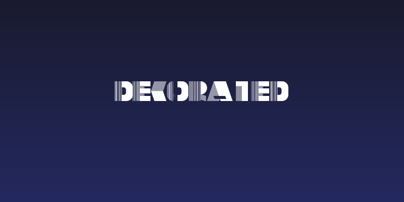 DecoRated Social Header