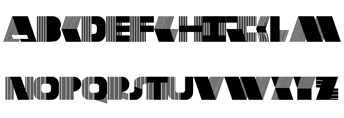 DecoRated Font LOWERCASE