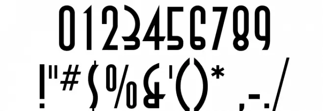 DecoTech TL フォント その他の文字