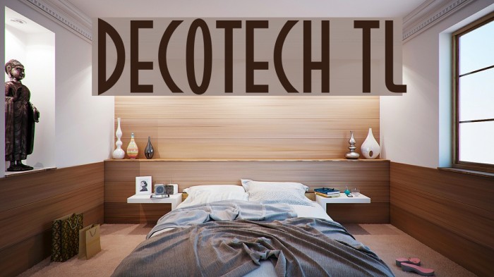 DecoTech TL Font examples