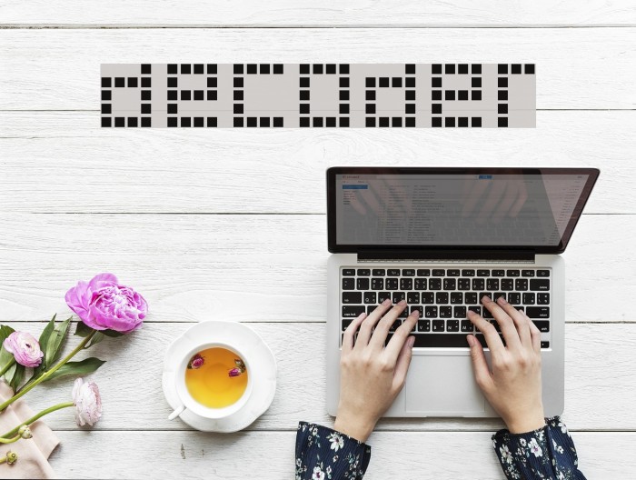 Decoder Font examples