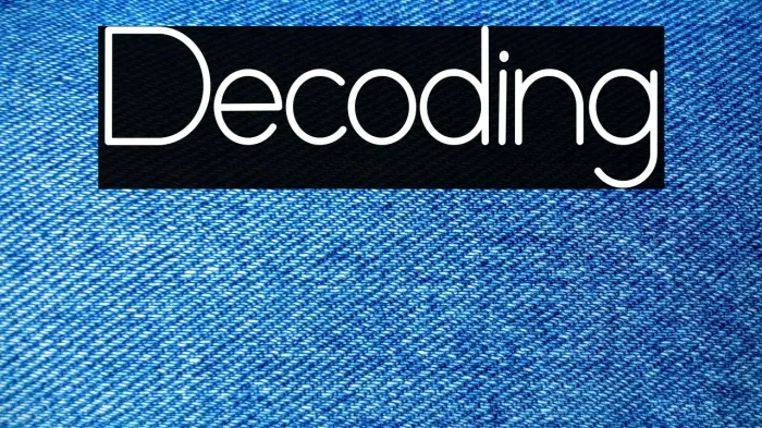 Decoding Example 3