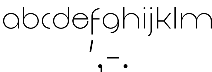 Decomart FF 4F Font OTHER CHARS