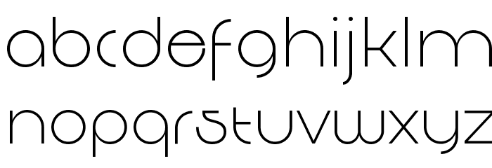 Decomart FF 4F Font LOWERCASE