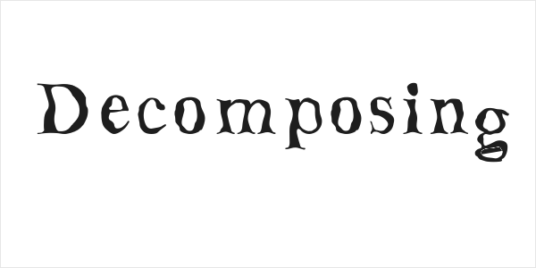 Decomposing Logo