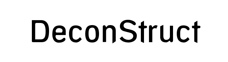 DeconStruct Font