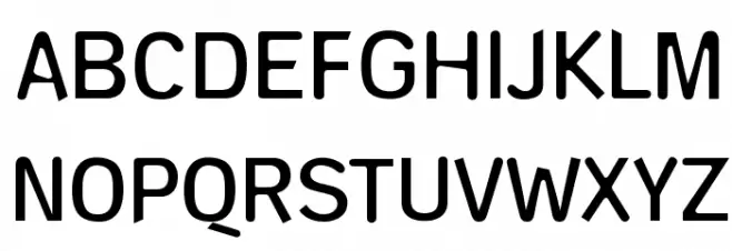 DeconStruct 字体 大写