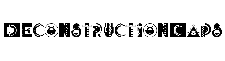 DeconstructionCaps  font caratteri gratis