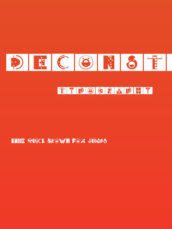 DeconstructionCaps Poster