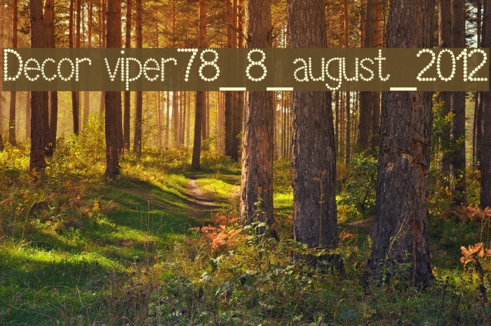 Decor viper78_8_august_2012 Font examples